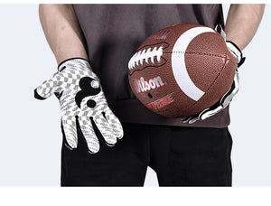 Football Gloves Silicone Non-slip