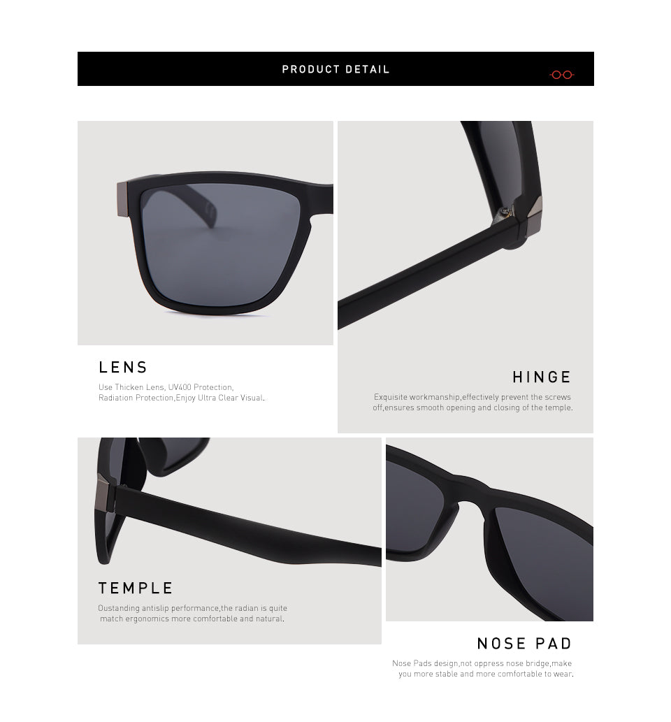 Polarized Black Oculos